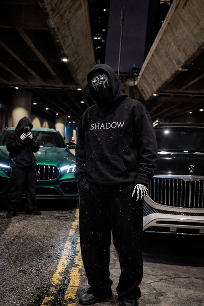 SHADOW RHINESTONE HOODIE