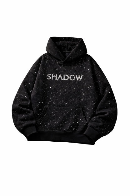 SHADOW RHINESTONE HOODIE