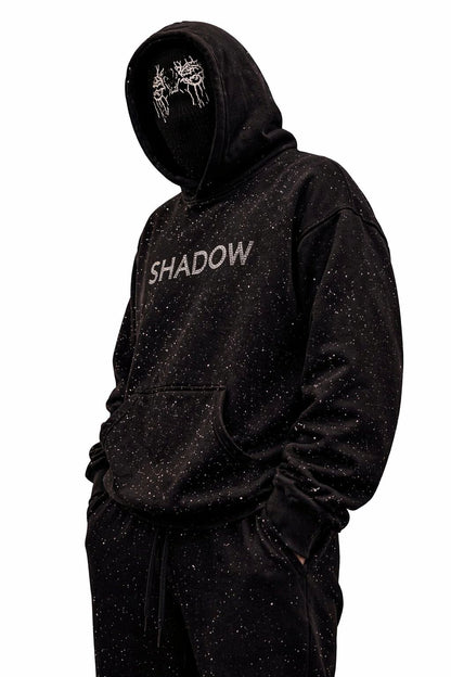 SHADOW RHINESTONE HOODIE